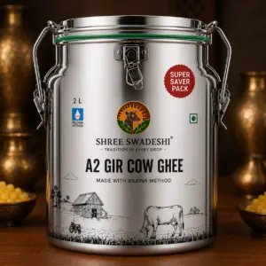 A2 Gir Cow Ghee - 2L Dolchi